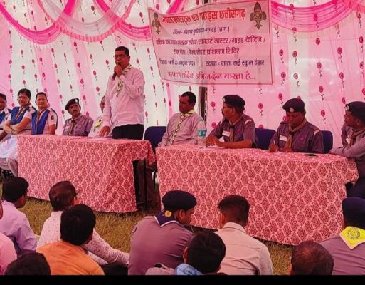 प्रशिक्षण शिविर में शामिल हुए पूर्व विधायक जंघेल