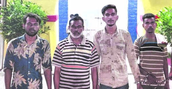 हांडीपारा मारपीट के चार हमलावर जेल भेजे गए 