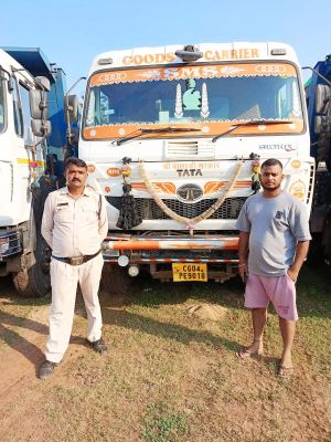 अवैध रेत खुदाई-परिवहन, 9 गाडिय़ां जब्त