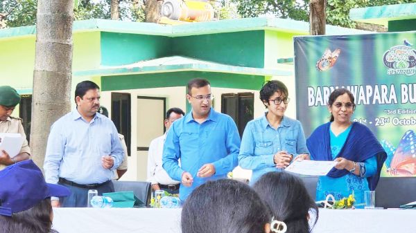 बटरफ़्लाई  मीट में विभिन्न प्रजाति की  तितलियों से प्रतिभागी हुए रू-ब-रू