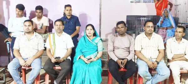 अखंड नवधा रामायण में शामिल हुईं विधायक