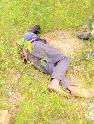 सडक़ किनारे युवक की लाश मिली, जांच, परिजनों ने जताई हत्या की आशंका