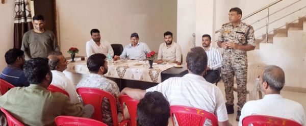  दीपावली महापर्व को लेकर शांति समिति की बैठक