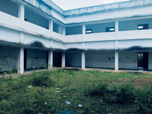 दस साल अधूरा आरएमएसए भवन अब खंडहर बनने की ओर