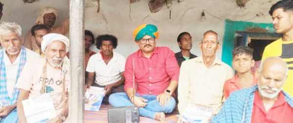 किसान के घर निर्वाणी, सुनी  मोदी के मन की बात