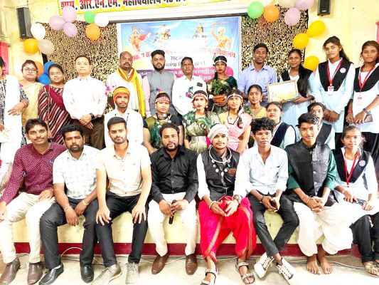 शासकीय महाविद्यालय भटगांव  में जनजातीय समारोह