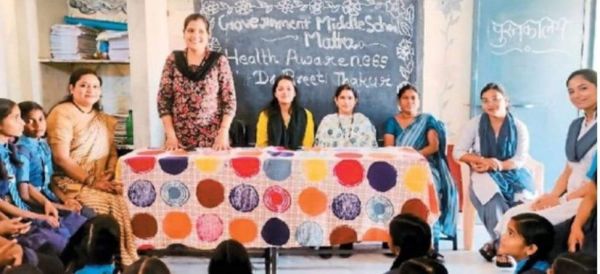 बच्चों का स्वास्थ्य परीक्षण कर बीमारियों से बचने बताए उपाय