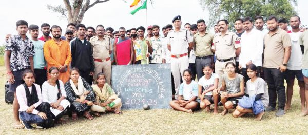 पुलिस भर्ती की तैयारी में जुटे युवाओं  को एसडीओपी ने दिया मार्गदर्शन