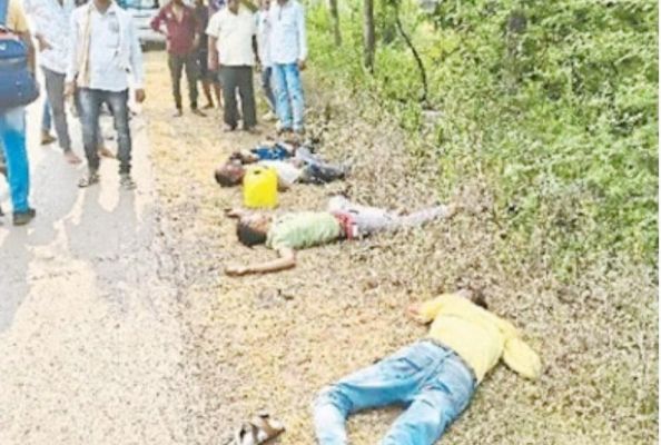 2 सडक़ हादसे में 4 की मौत और 2 घायल 