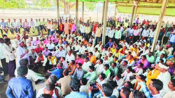 4 मुद्दों पर ध्यानाकर्षण रैली के लिए जुटे किसान