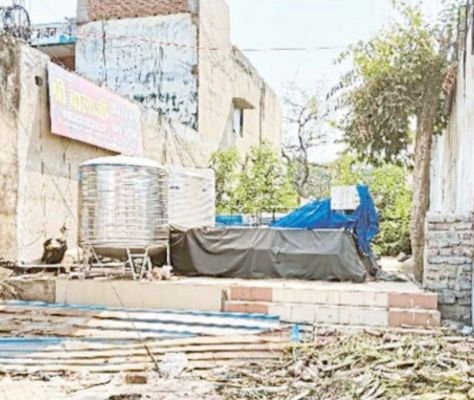 वाटर एटीएम खराब, फिल्टर पानी  के नाम पर नॉर्मल पानी 