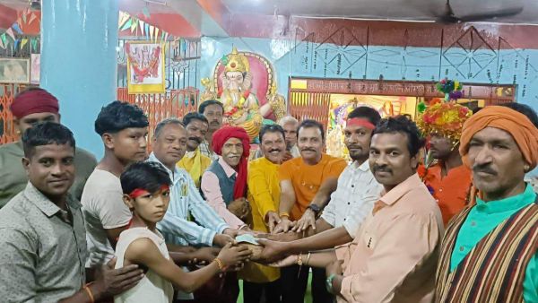 मावली माता मंदिर प्रांगण में मातर महोत्सव