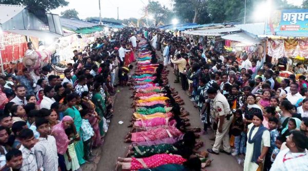 54 गांव के देव विग्रह पहुंचे गंगरेल