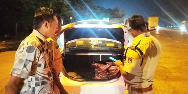 जिलेभर की पुलिस ने की वाहनों की सघन चेकिंग