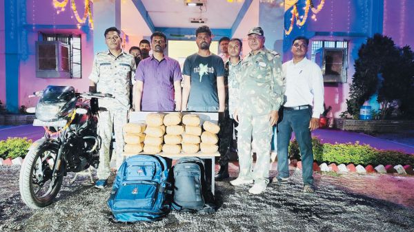 गांजा तस्करी, 2 गिरफ्तार