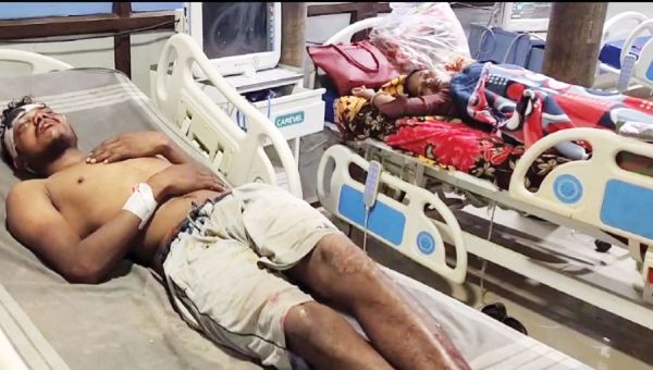 दो बाइकों की टक्कर, धान लेकर लौट रहे किसान की मौत, तीन गंभीर