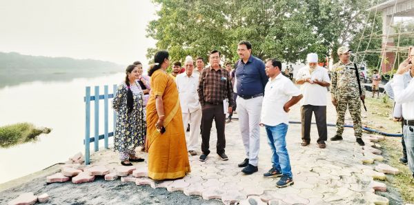 पुन्नी मेला से पूर्व मंच, रोड निर्माण व प्रवेश द्वार कार्य पूरा करें - महापौर
