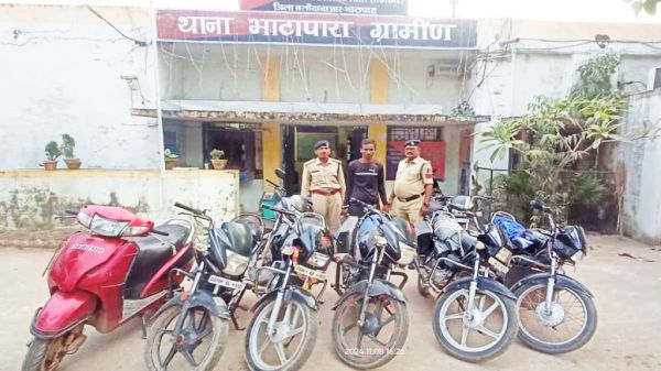 चोरी की बाइक को फर्जी कागजात  बना बेचने वाला एक और गिरफ्तार