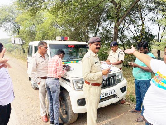 102 वाहनों पर कार्रवाई,  47 हजार वसूला जुर्माना