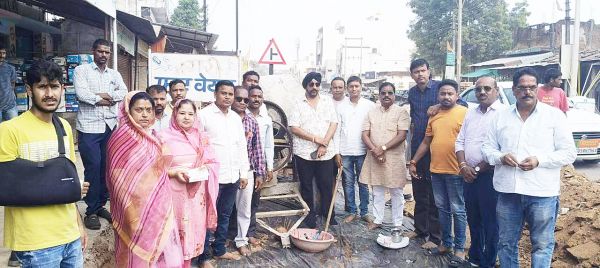 पार्षद छाबड़ा दे रही वार्ड में विकास कार्यों को गति