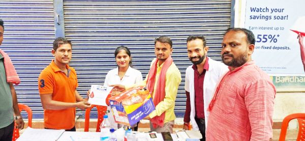 छत्तीसगढिय़ा क्रांति सेना का रक्तदान शिविर