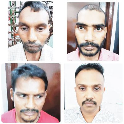 चोरी के 3 आरोपी गिरफ्तार, सामान खरीदने वाला भी पकड़ाया