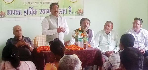 नवनिर्वाचित प्रांताध्यक्ष का सम्मान