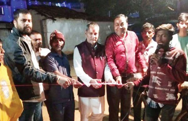 साइकिल खेल का उद्घाटन