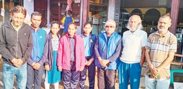 एनसीसी कैडेट ग्वालियर रवाना