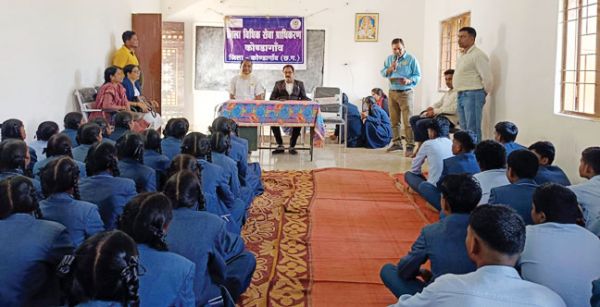 स्कूल में विधिक सारक्षता शिविर