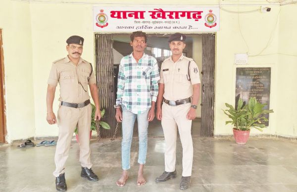 नाबालिग को भगाकर ले गया हैदराबाद, गिरफ्तार