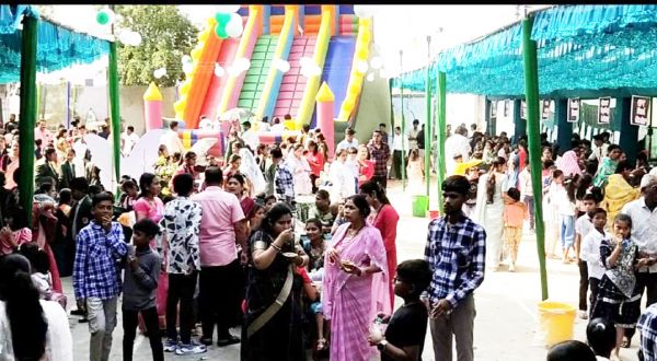 जीनियस पब्लिक स्कूल नगरी में जायके का सफर का सफल आयोजन