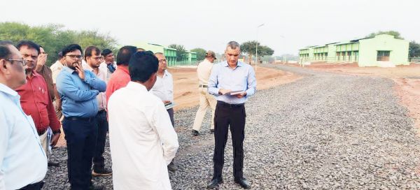 गौ अभ्यारण में सभी तैयारियों को समय पर पूरा करने निर्देश