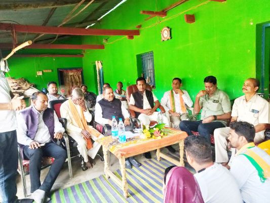 भाजपा मंडल कुड़ुमकेला संगठन पर्व मंडल स्तरीय कार्यशाला 
