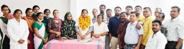 स्वास्थ्य कर्मचारी संघ में शामिल हुई ममता, बनाई गई जिलाध्यक्ष