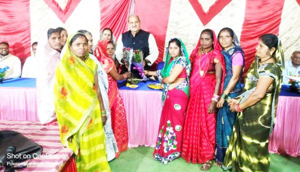 पूर्व विधायक धनेंद्र साहू ने किया विकास कार्यों का लोकार्पण