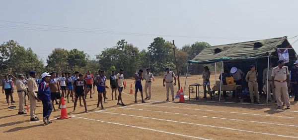 आरक्षक भर्ती परीक्षा में आधे  से ज्यादा अनुपस्थित 