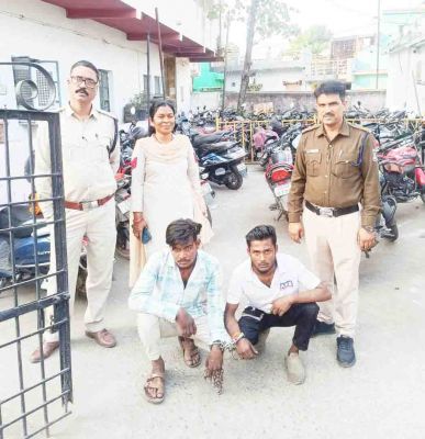 घर घुसकर मारपीट, दो आरोपी गिरफ्तार 