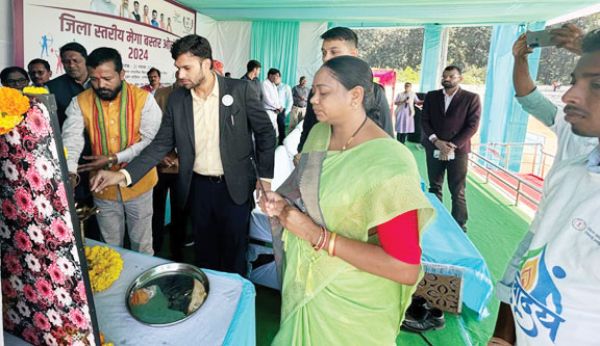 बस्तर ओलंपिक:  जिला स्तरीय खेल शुरू
