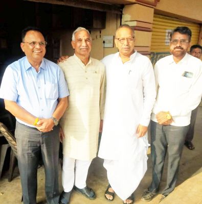श्याम अग्रवाल ने की पटेल व साहू से मुलाकात