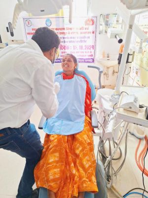 सिविल अस्पताल नगरी में नि:शुल्क दंत प्रत्यारोपण