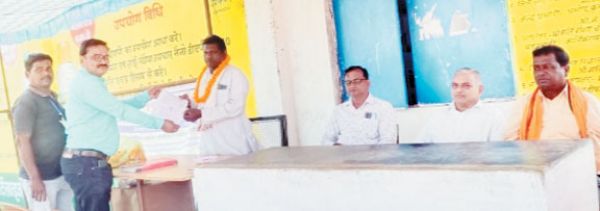 बारुल सहकारी समिति के प्राधिकृत अधिकारी ध्रुव ने काम संभाला