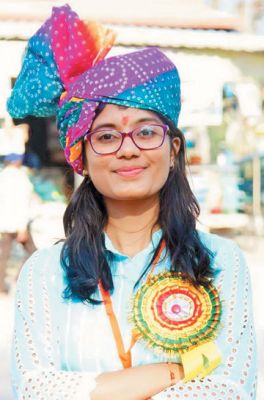 राशि बनी अभाविप की राष्ट्रीय कार्यकारिणी सदस्य