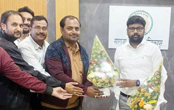 वन ठेकेदार संघ ने सीसीएफ से की सौजन्य मुलाकात