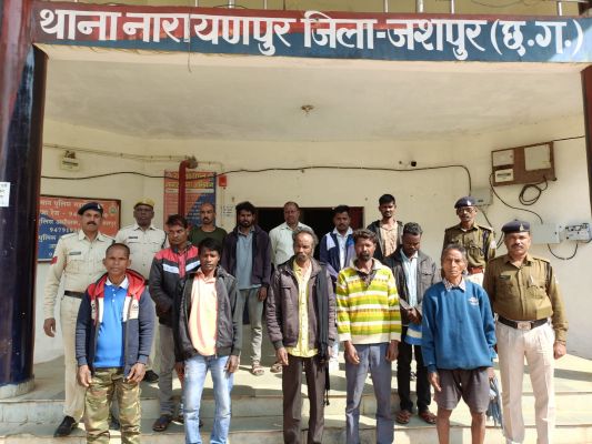 गौहत्या कर मांस पकाते 14 आरोपी गिरफ्तार