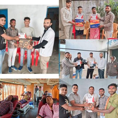 शिविर में 37 रक्तदाताओं ने किया रक्तदान