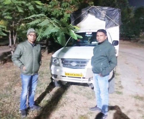 महाराष्ट्र का 290 कट्टा धान जब्त