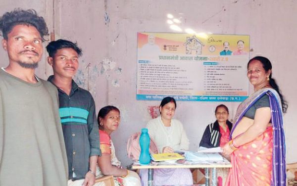 पालिका बचेली में प्रधानमंत्री आवास 2.0 का आगाज