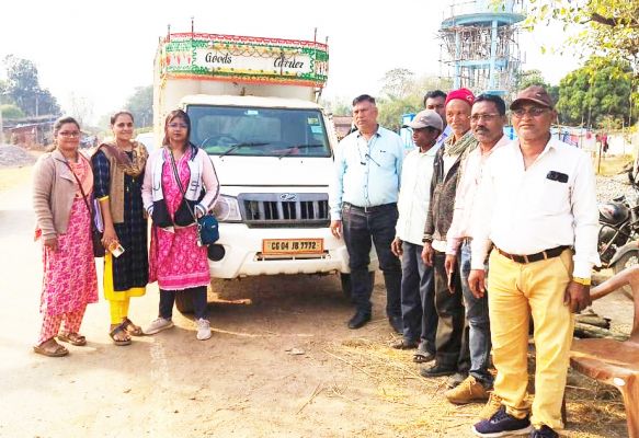 इधर, 40 कट्टा अवैध धान जब्त 