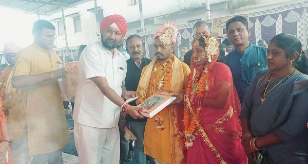 कुलबीर ने की नवदंपत्तियों  के उज्वल भविष्य की कामना